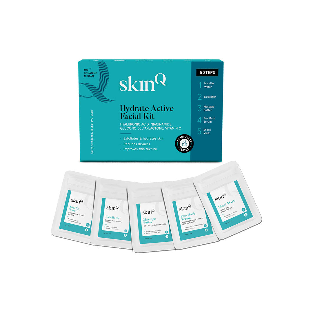 Vanity Wagon | Buy SkinQ Hydrate DIY Active Facial Kit