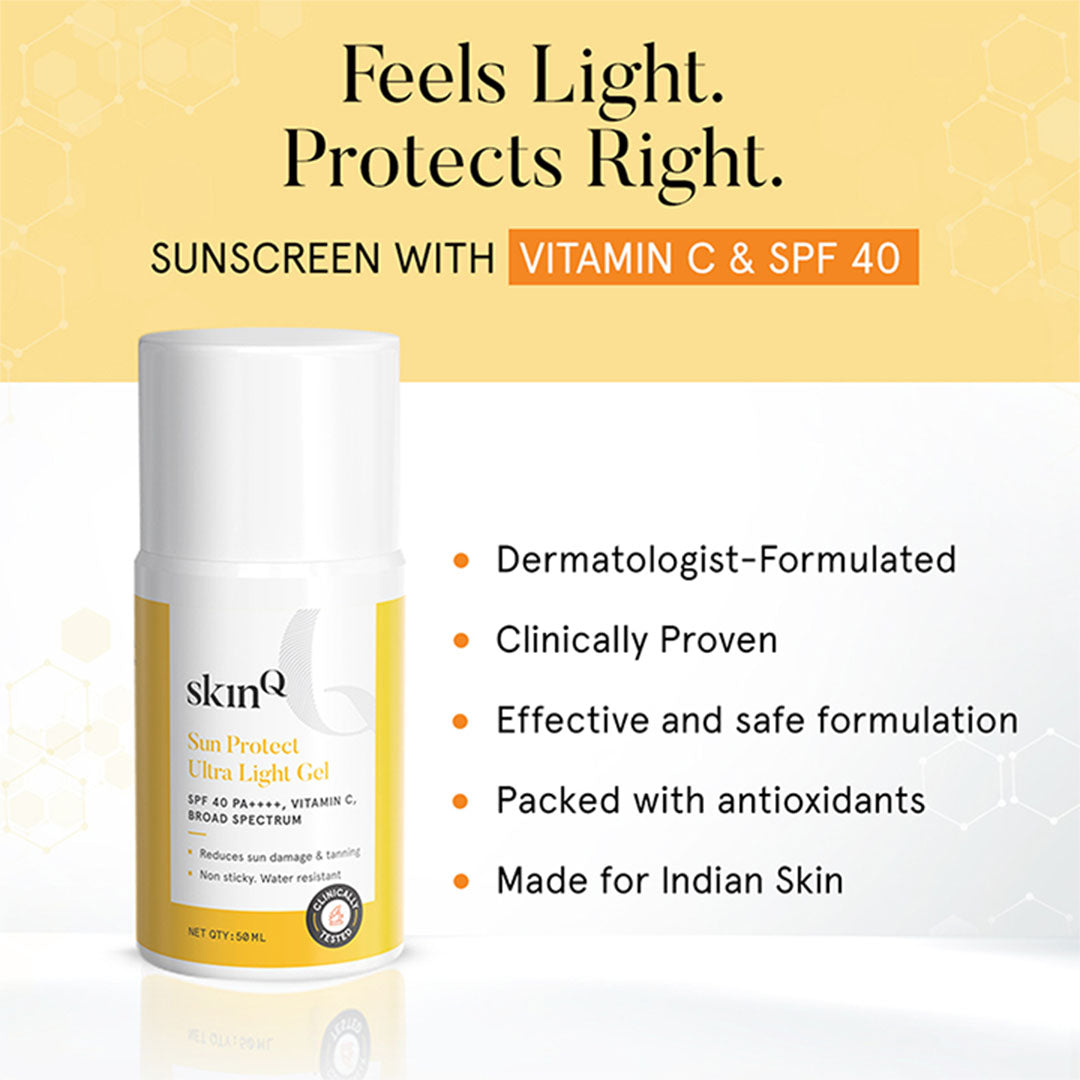Vanity Wagon | Buy SkinQ Sun Protect Gel SPF 40 with Vitamin C