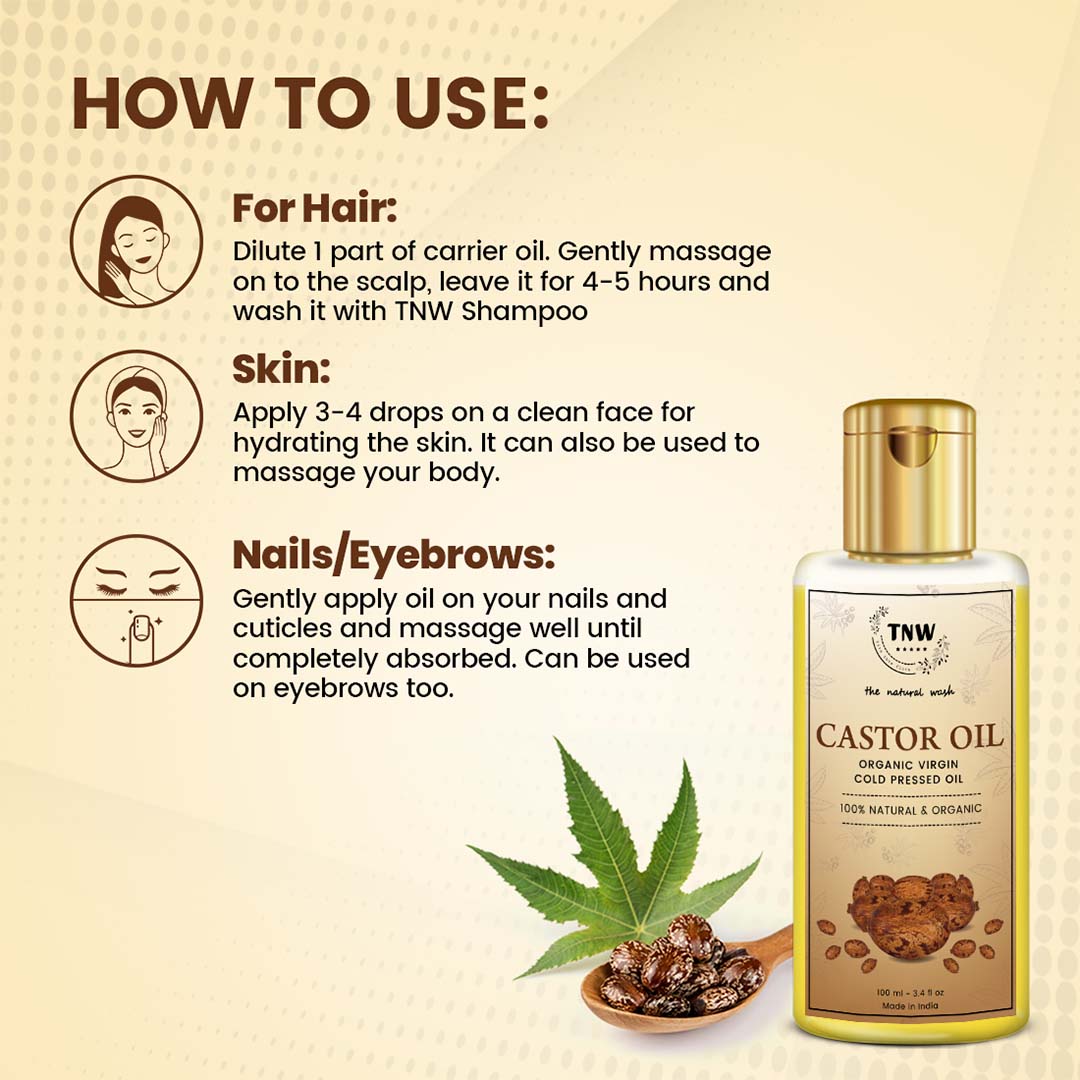 TNW-The Natural Wash Castor Oil