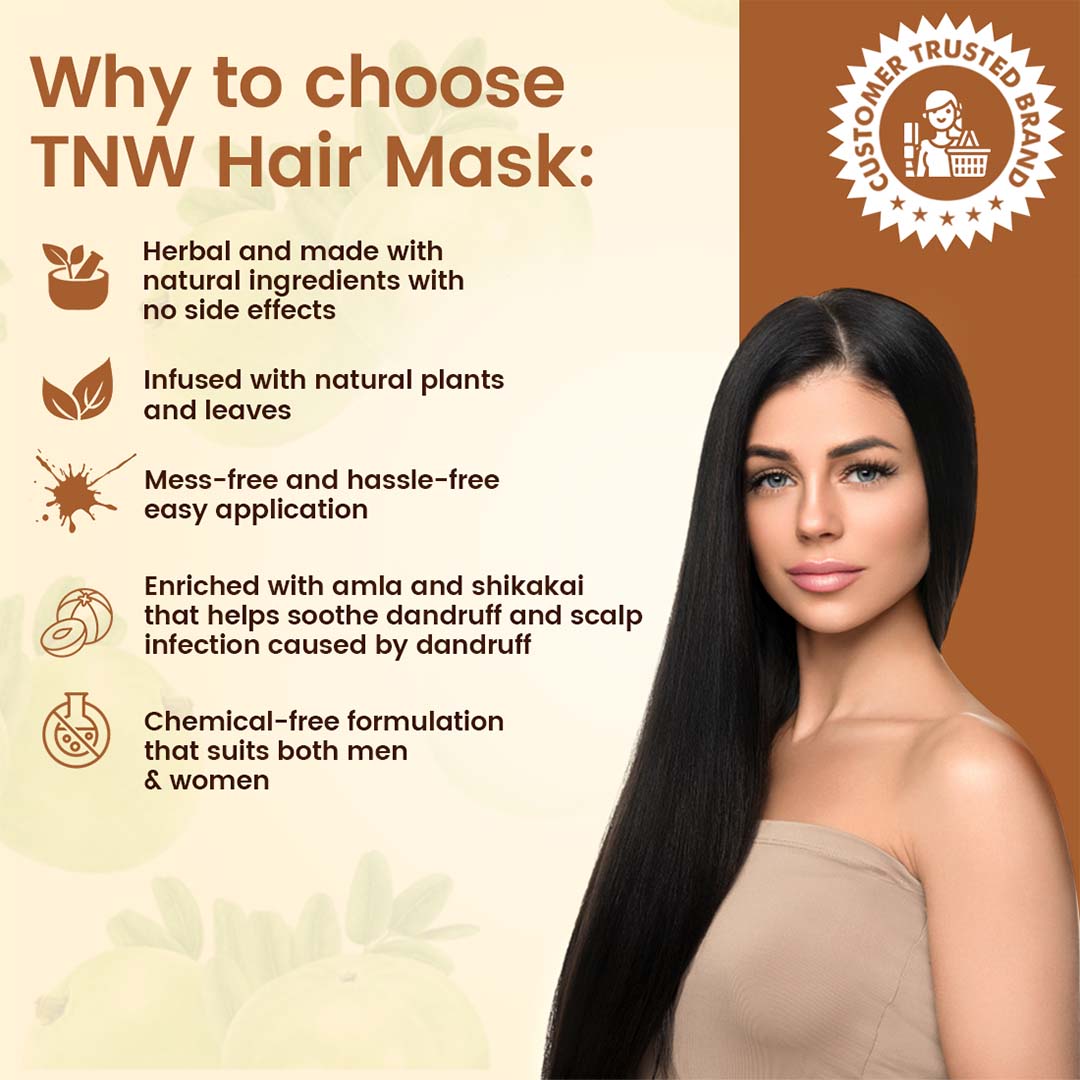TNW-The Natural Wash Hair Mask with Amla & Shikakai