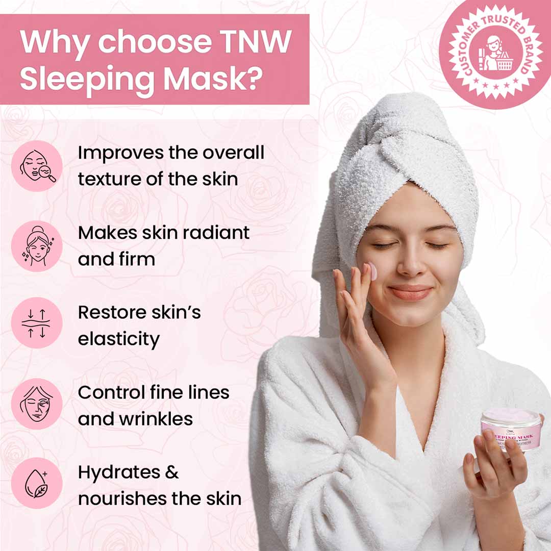 TNW-The Natural Wash Sleeping Mask with Rose & Retinol
