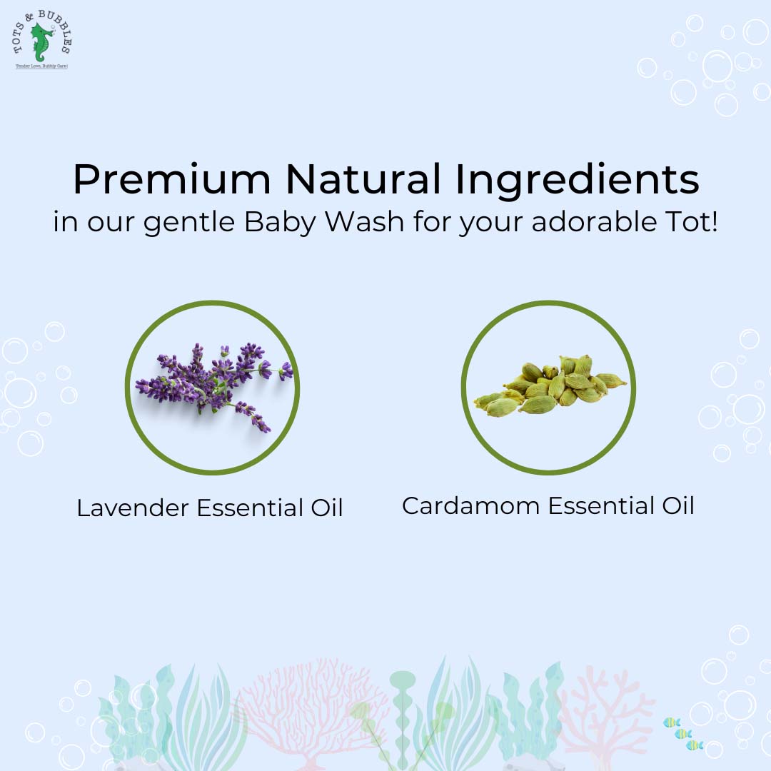 Vanity Wagon | Buy Tots & Bubbles Gentle Baby Wash with Cardamom & Lavender Oil