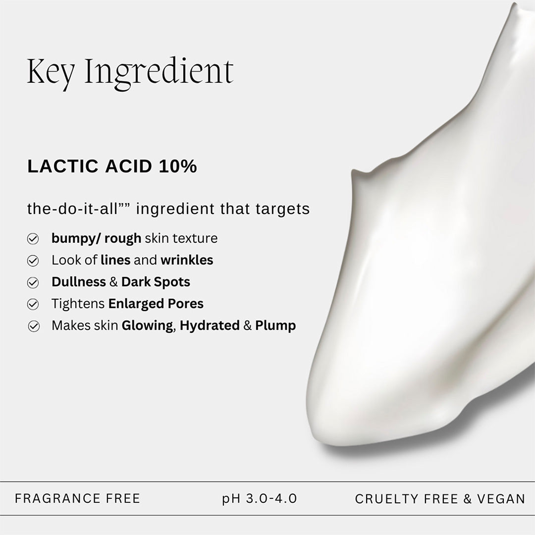 The Formularx Air Brush Facial Lactic Acid Serum