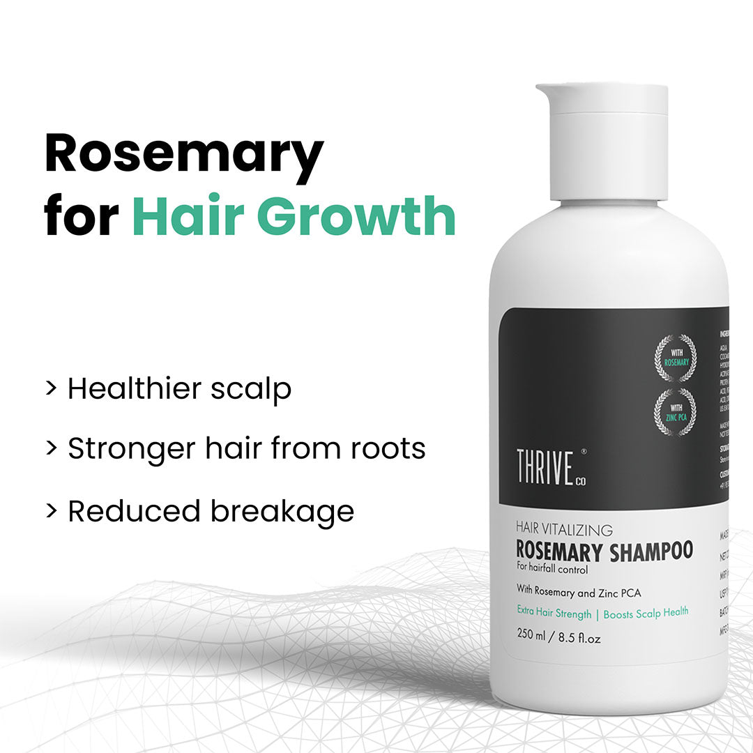 ThriveCo Hair Vitalizing Shampoo with Caffeine, Jamaican Black Castor & Arginine