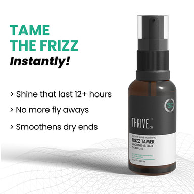Vanity Wagon | Buy ThriveCo Frizz Tamer Smoothening Hair Oil