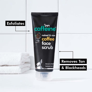 Vanity Wagon | Buy mCaffeine Naked & Raw Coffee Face Scrub with Vitamin E