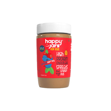 Vanity Wagon | Buy Happy Jars Almond Berries High Protein Chocolate Spread for Kids