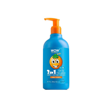 Vanity Wagon | Buy WOW Skin Science Kids 3 in 1 Tip to Toe Wash with Sweet Orange