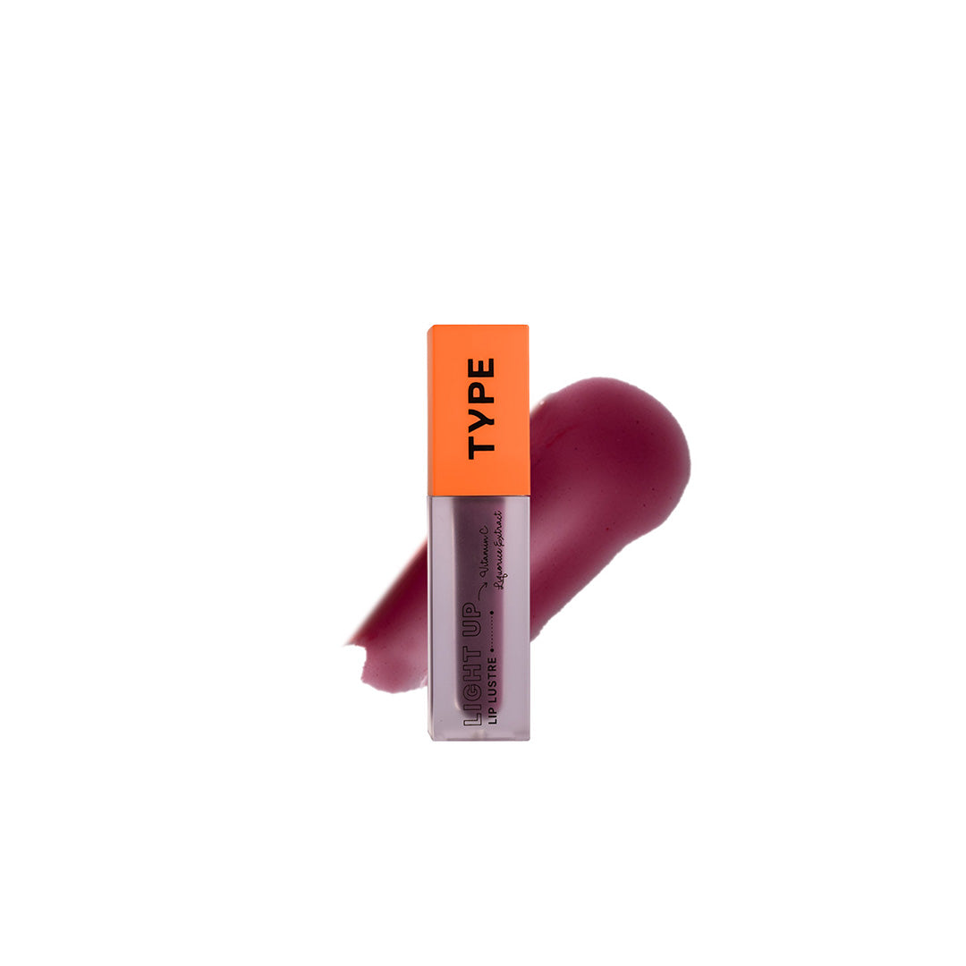 Vanity Wagon | Buy Type Beauty Inc. Light Up Lip Lustre for Pigmented Lips, Plum 404