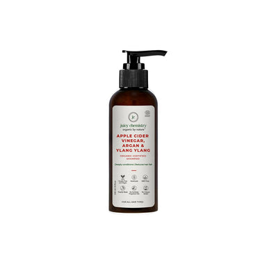Vanity Wagon | Buy Juicy Chemistry Organic Shampoo for Deep Conditioning and Hair Fall Control with Apple Cider Vineger, Argan and Ylang Ylang