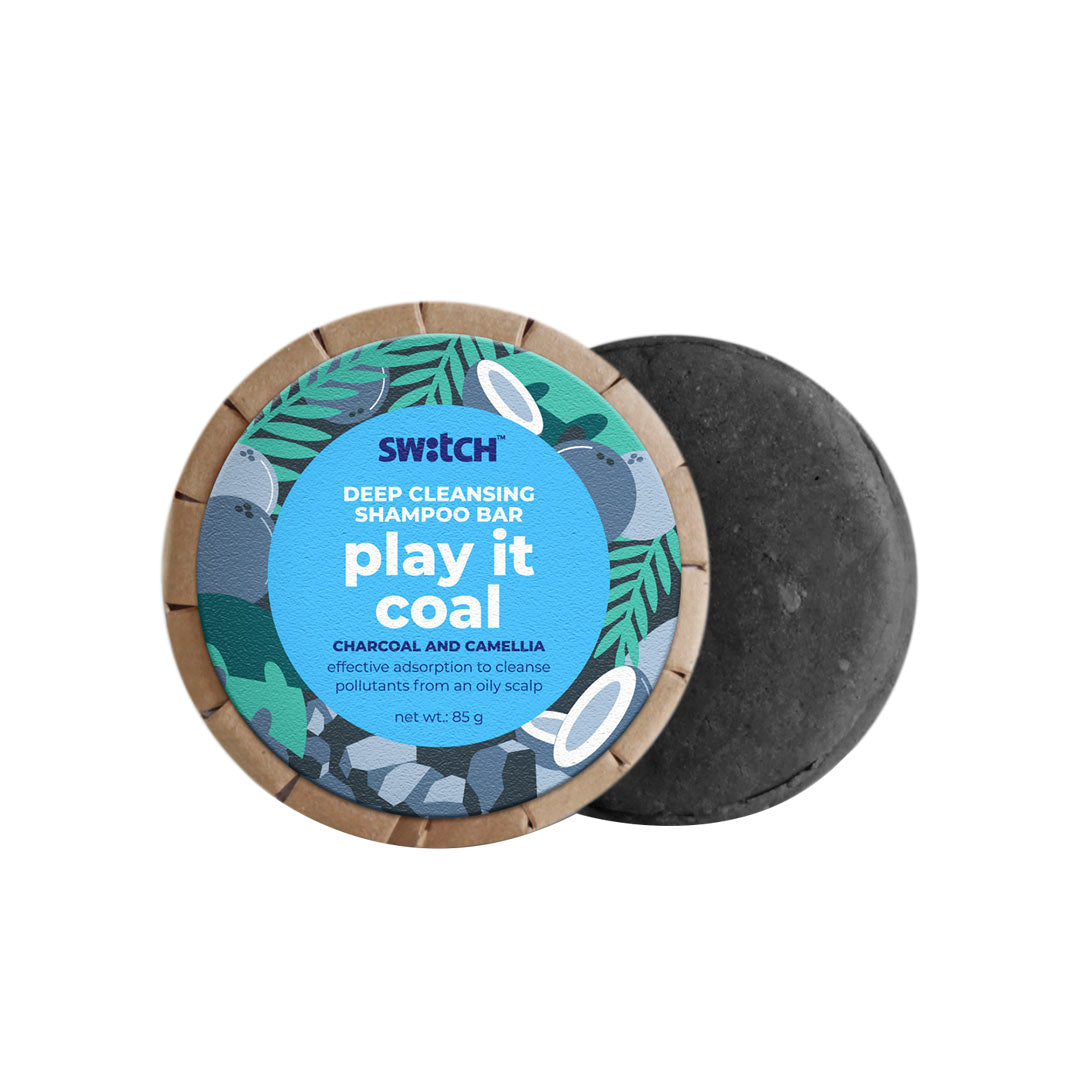 Vanity Wagon | Buy The Switch Fix Play It Coal Shampoo Bar with Activated Charcoal