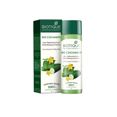 Vanity Wagon | Buy Biotique Bio Cucumber Pore Tightening Toner With Himalayan Waters For Normal To Oily Skin