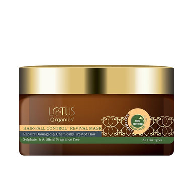 Vanity Wagon | Buy Lotus Organics+ Hair Fall Control Revival Hair Mask with Rosemary