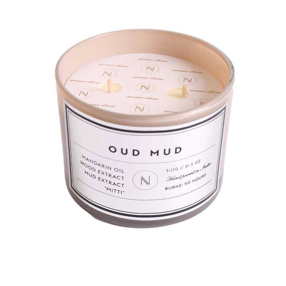 Naso Profumi Mud Infused in Oud Candle