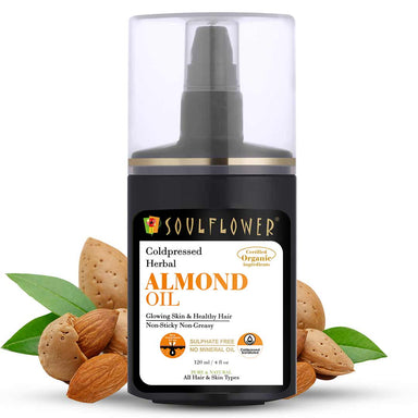 VAnity Wagon | Buy Soulflower Coldpressed Herbal Almond Oil