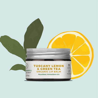 Vanity Wagon l Buy Juicy Chemistry Tuscany Lemon & Green Tea Lip Balm