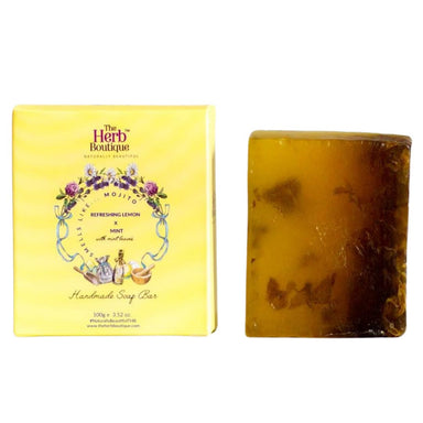 Vanity Wagon | Buy The Herb Boutique Refreshing Lemon And Mint Handmade Soap