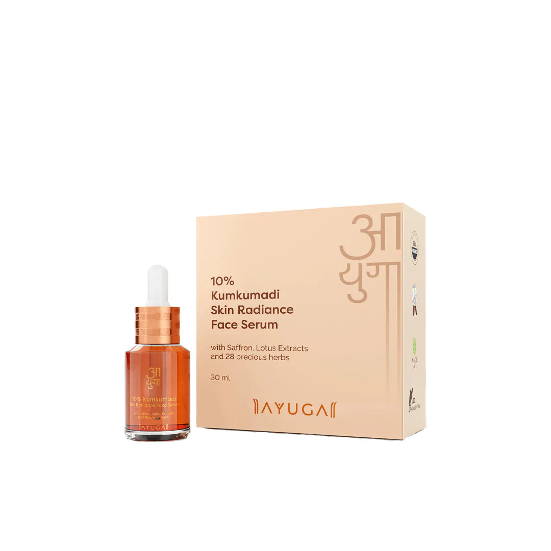 Vanity Wagon | Buy Ayuga 10% Kumkumadi Skin Radiance Face Serum with Saffron & Lotus Extracts