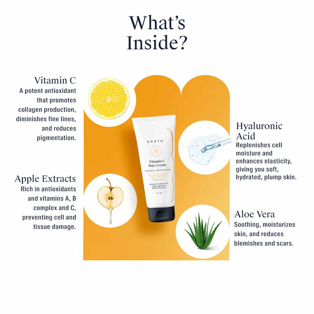 Vanity Wagon | Buy Arata Vitamin C Day Cream