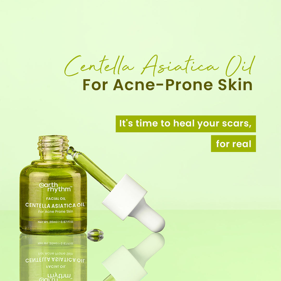 Vanity Wagon | Buy Earth Rhythm Centella Asiatica Facial Oil for Acne