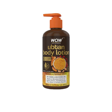 Vanity Wagon | Buy WOW Skin Science Ubtan Body Lotion with Saffron & Sandalwood