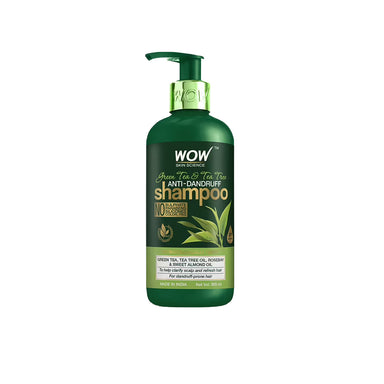 Vanity Wagon | Buy WOW Skin Science Green Tea & Tea Tree Anti Dandruff Shampoo