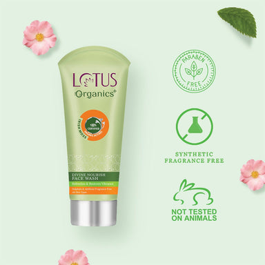 Vanity Wagon | Buy Lotus Organics+ Divine Nourish Face Wash with Irish Moss
