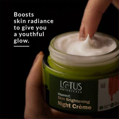 Vanity Wagon | Buy Lotus Botanicals Skin Brightening Night Creme with Vitamin C