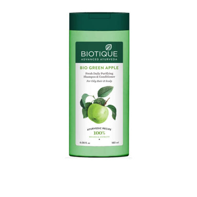 Vanity Wagon | Buy Biotique Bio Green Apple Fresh Daily Purifying Shampoo and Conditioner