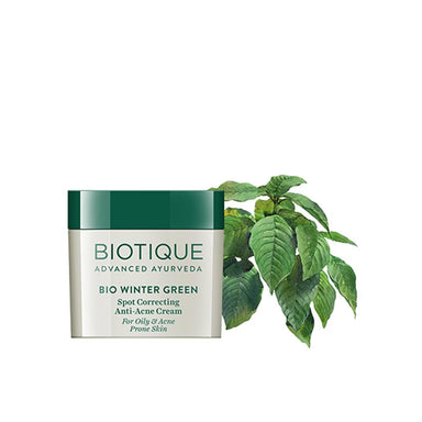 Vanity Wagon | Buy Biotique Bio Winter Green Spot Correcting Anti-Acne Cream