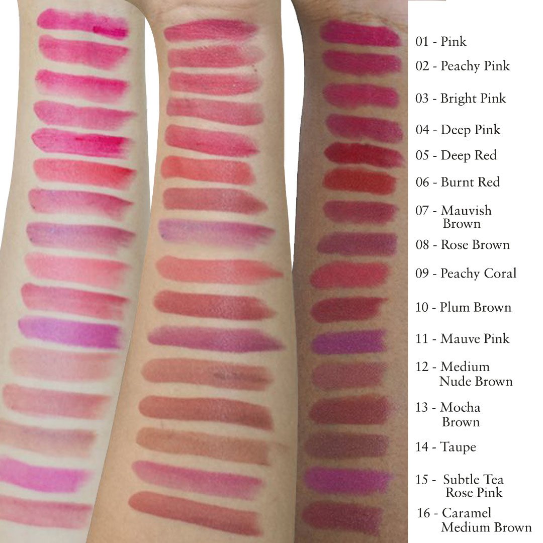 Vanity Wagon | Buy Just Herbs Herb Enriched Ayurvedic Lipstick, Deep Pink