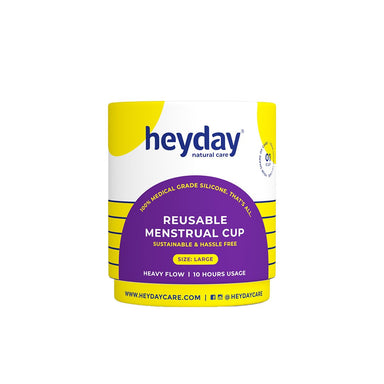 Vanity Wagon | Buy Heyday Reusable Large Menstrual Cup, Heavy Flow