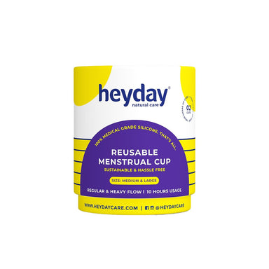 Vanity Wagon | Buy Heyday Reusable Medium & Large Menstrual Cup Combo