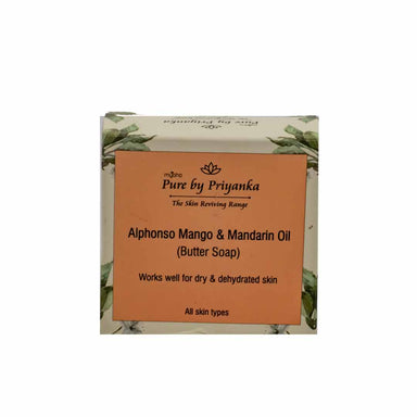 Vanity Wagon | Buy Myoho Pure By Priyanka Alphonso Mango & Mandarin Oil Butter Soap