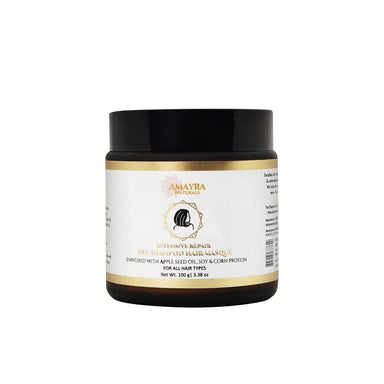 Vanity Wagon | Buy Amayra Naturals Kiara Pre Shampoo Hair Masque with Apple Seed Oil & Soy