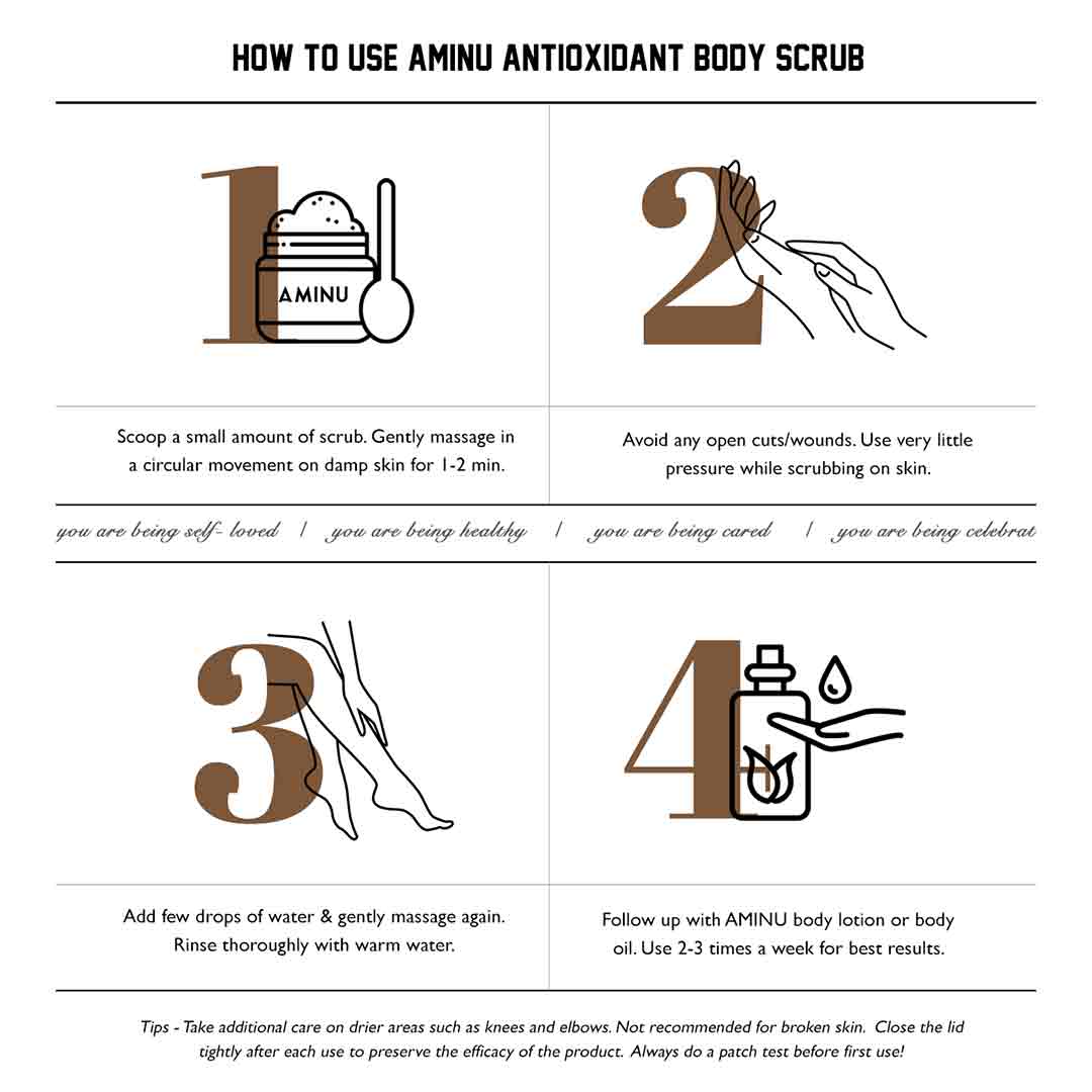 Vanity Wagon | Buy Aminu Antioxidant Body Scrub with Cinnamon