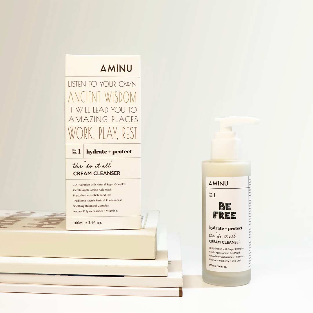 Vanity Wagon | Buy Aminu Cream Cleanser with Vitamin E, Licorice & Mulberry