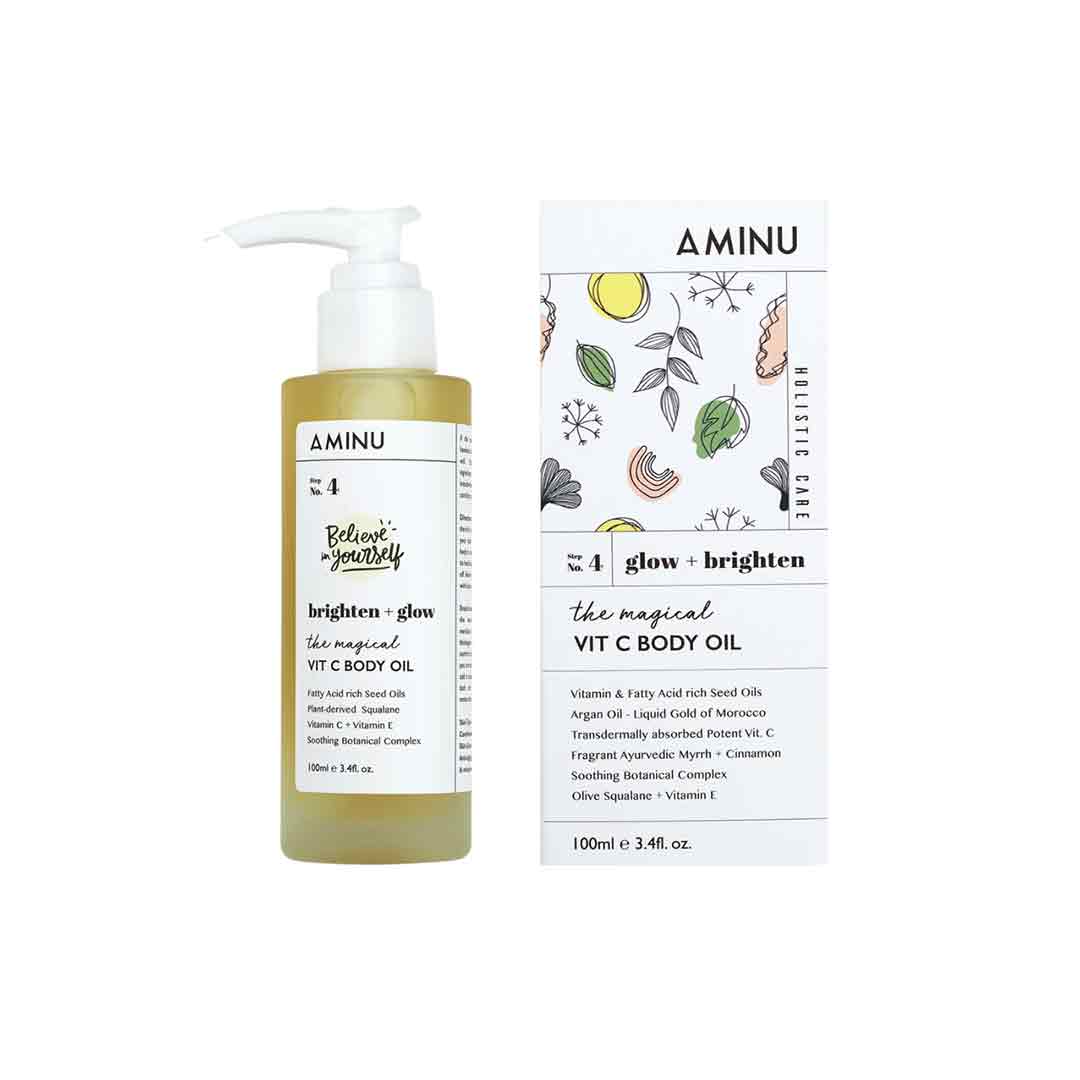 Vanity Wagon | Buy Aminu Vit C Body Oil with Squalane
