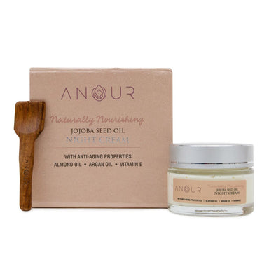 Vanity Wagon | Buy Anour Jojoba Seed Oil Night Cream for Aging Skin