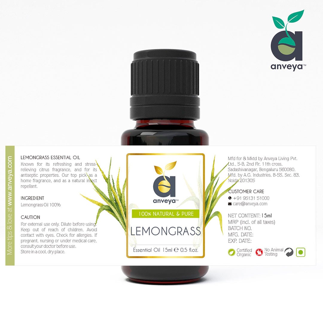 Vanity Wagon | Buy Anveya Lemongrass Essential Oil