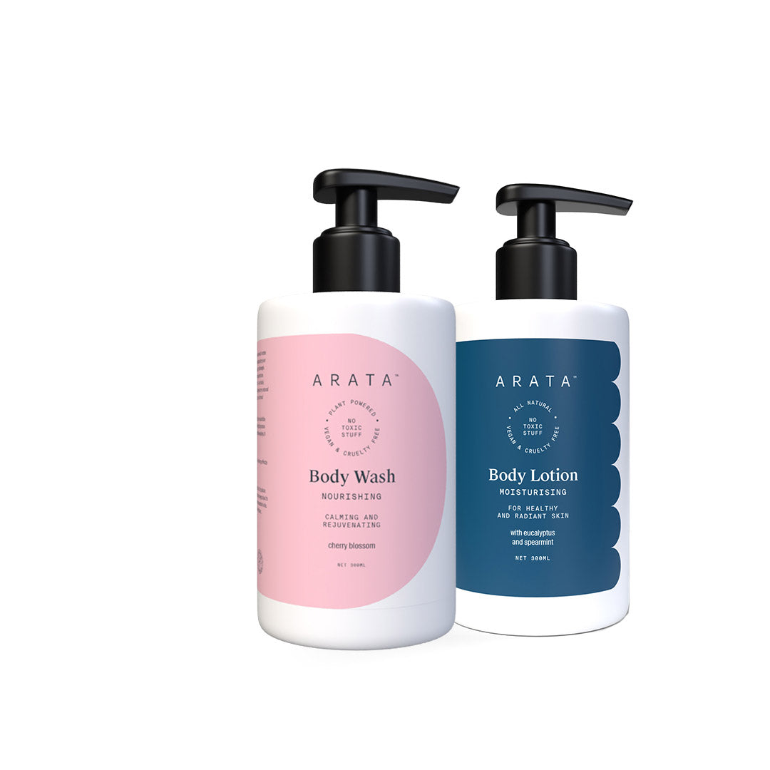 Vanity Wagon | Buy Arata Hydrating Bath & Body Combo