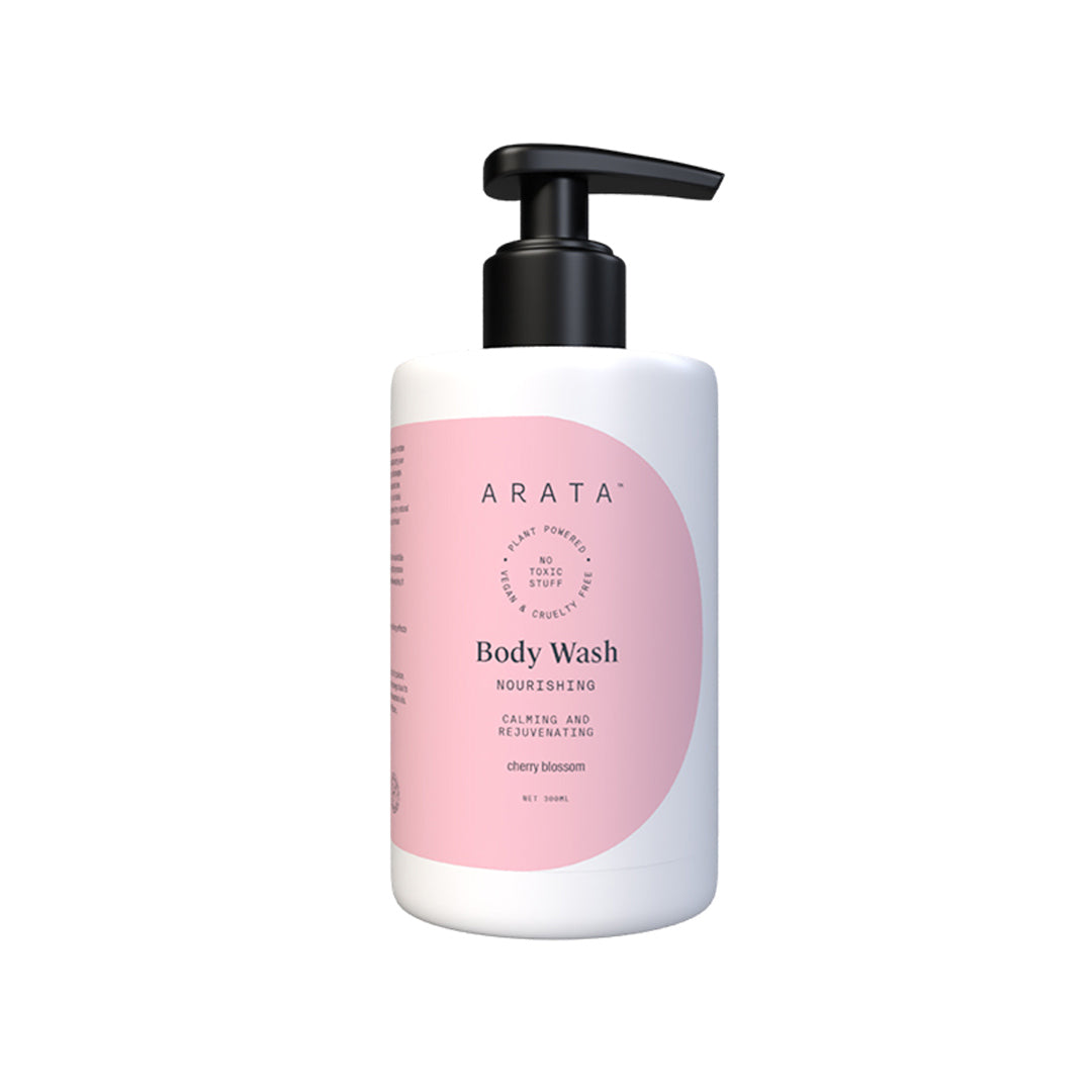 Vanity Wagon | Buy Arata Nourishing Body Wash with Cherry Blossom