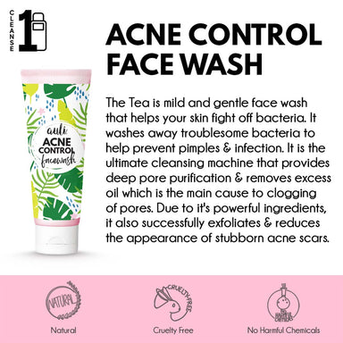 Vanity Wagon | Buy Auli Acne Control Face Wash