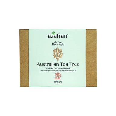 Vanity Wagon | Buy Azafran Organic Australian Tea Tree Anti-Blemish Bath Bar