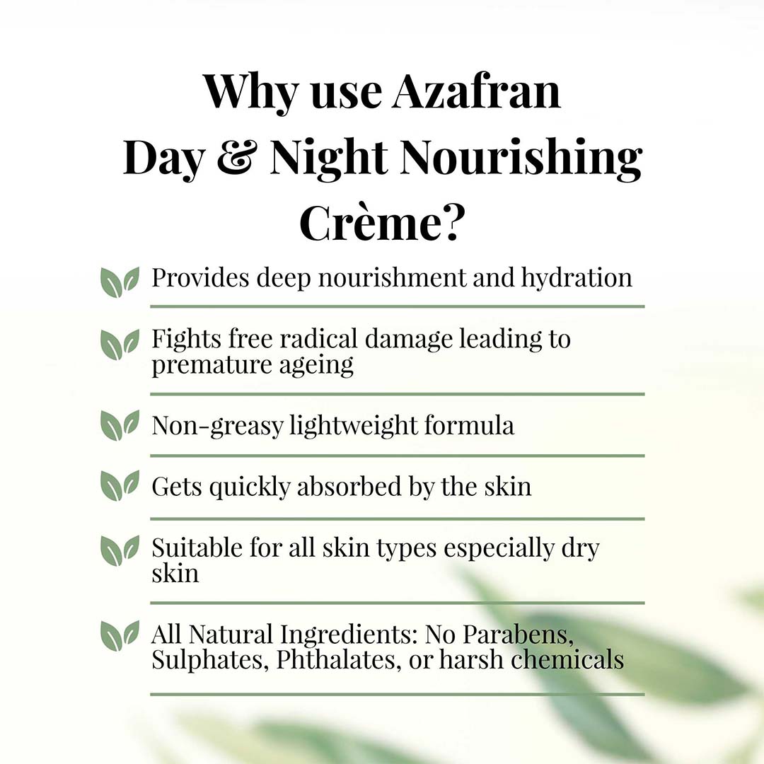 Vanity Wagon | Buy Azafran Organic Day & Night Nourishing Crème