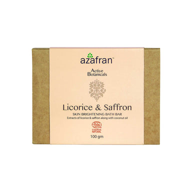 Vanity Wagon | Buy Azafran Organic Licorice & Saffron Skin Brightening Bath Bar
