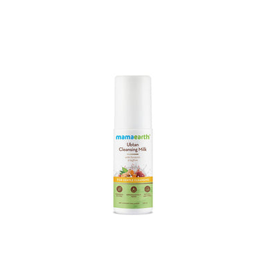 Vanity Wagon | Buy Mamaearth Ubtan Cleansing Milk For Face with Turmeric & Saffron For Gentle Cleansing 