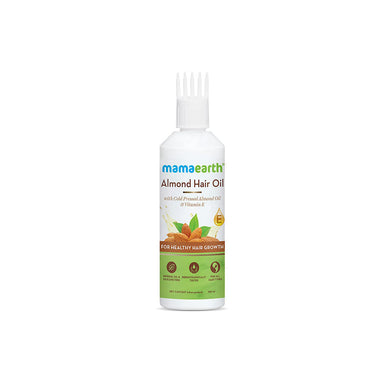 Vanity Wagon | Buy Mamaearth Almond Hair Oil With Cold Pressed Almond Oil & Vitamin E 