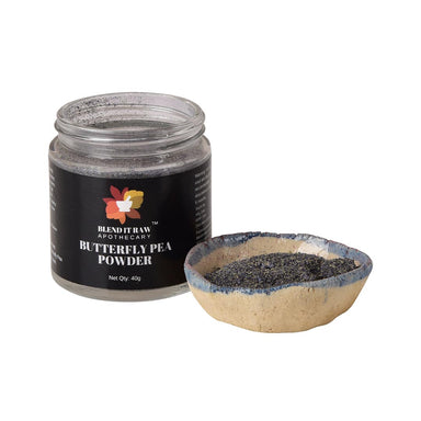 Vanity Wagon | Buy Blend It Raw Apothecary Butterfly Pea Flower Powder
