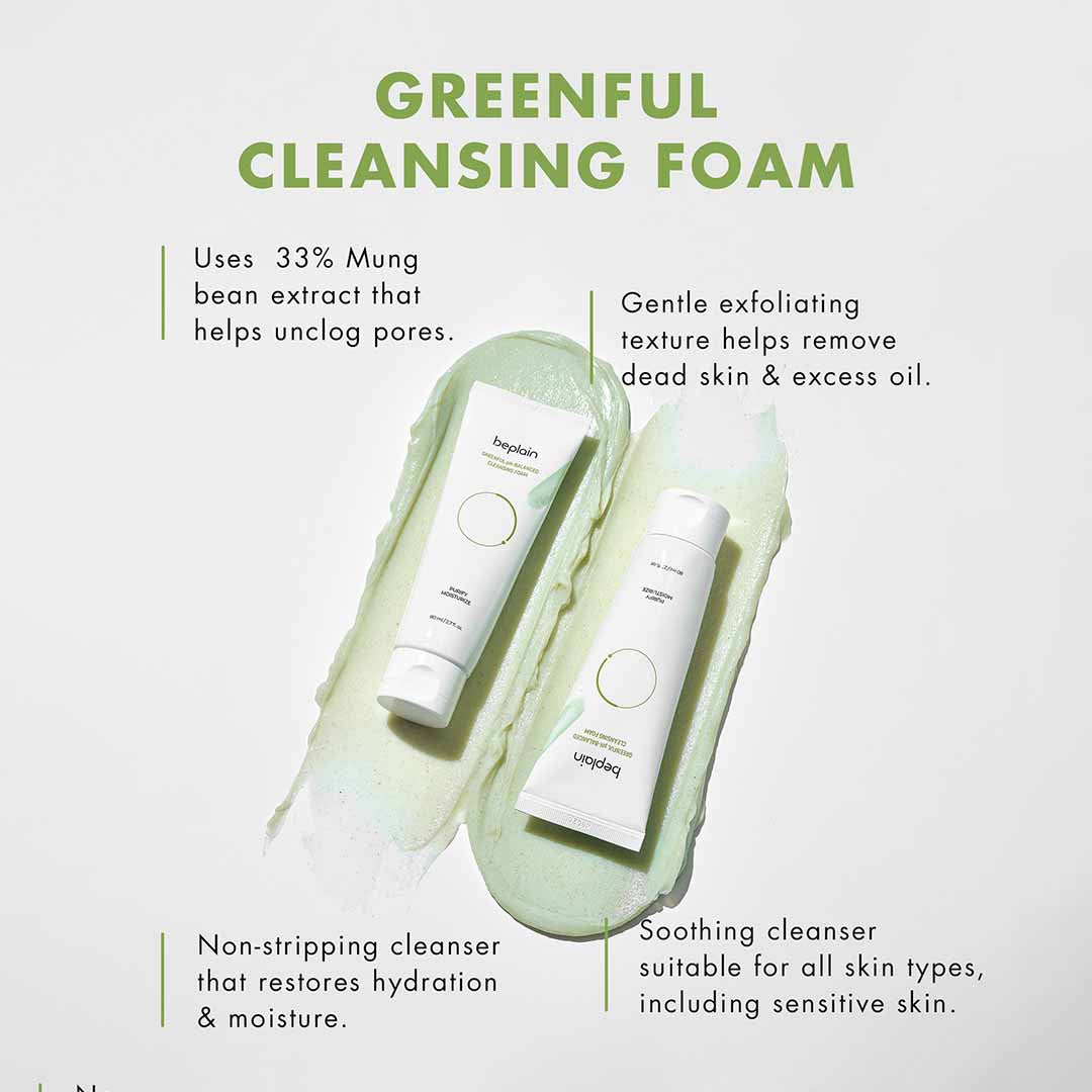 Vanity Wagon | Buy Beplain Greenful pH-Balanced Cleansing Foam